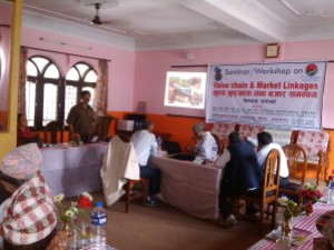 Nepal FOs workshop on value chain & market linkages 2